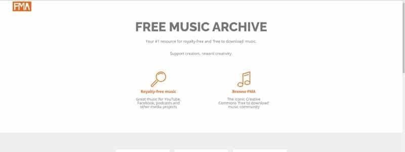 Free music archive ilmaista musiikkia netistä